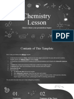 Chemistry Lesson by Slidesgo