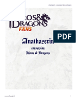 Anathazerïn: Conversion Héros & Dragons