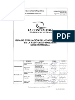 (GU-SCPAFI-04) 00 Guía Evaluacion Control Interno Auditoria Financiera Gubernamental PDF