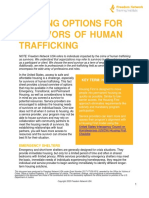 Housing Options For Survivors of Trafficking Final