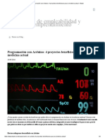 Programación Con Arduino - 4 Proyectos Beneficiosos para La Medicina Actual - Bejob