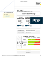 GRE Test 6 - July 29, 2020 Quants