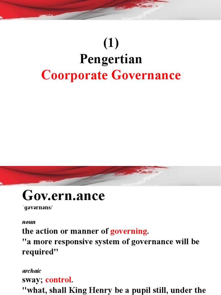 Corporate Governance Overview and Models | PDF | Corporations | Governance