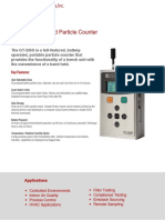 GT-526S Handheld Particle Counter