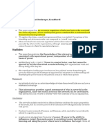 3) Assessing The Political Landscape: Krackhardt: Article Summary