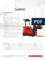 4000 SERIES Stand-Up Counterbalanced Trucks: Specifications: 4150 4250