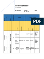 Matriz de Evaluacion de Riesgo