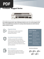 Fortigate Rugged Series: Ruggedized Design