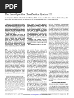 Nuclear Sclerosis Cataract Grading Guide | PDF