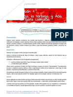 2P - Sesión 4 - Tuga, La Tortuga y Ada, La Gata Calmada