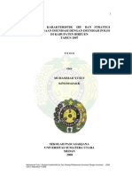 Analisis Karakteristik Ibu Dan Strategi Pelaksanaan Imunisasi Dengan Imunisasi Polio Di Kabupaten Bireuen TAHUN 2007