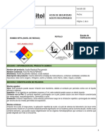 Hoja de Seguridad Del Aceite 2 PDF