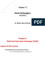 Lect. - 15 - Heat Exchanger
