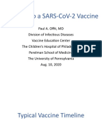 The Path To A Sars-Cov-2 Vaccine