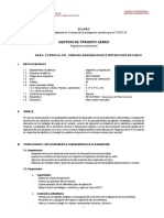 E. Gestión de Tránsito Aéreo - 2020-I No Presencial PDF