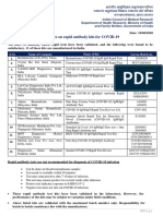 ICMR RAPID Antibody - Based - Tests Kit List PDF