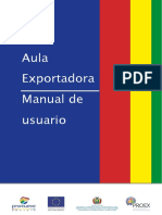 Manual - Aula - Exportadora - Usuario
