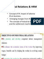 Industrial Relations & HRM