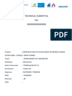 Technical Submittal Format