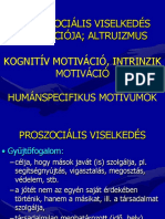 Proszoc - Altruizmus - Kogn - Humanspec - Mot - 2019 - Tavasz