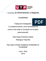 “La auditoría forense, como herramienta de control ,para evitar la corrupción en el sector gubernamental