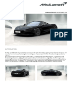 McLaren 720S Coupe Order Summary PDF