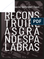 Reconstruir Las Grandes Palabras - José Ignacio González Faus