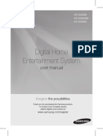 Digital Home Entertainment System: User Manual