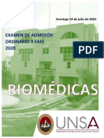 Examen Ordinario 2 Bio