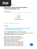 Mercedes Trucks AG Fault Codes Truckmanualshub - Com-1