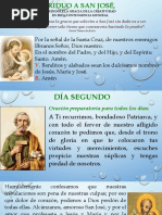 Novena A San José Dormido | PDF | María, madre de Jesús | Oración