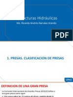 Estructuras Hidráulicas: Ms. Ricardo Andrés Narváez Aranda