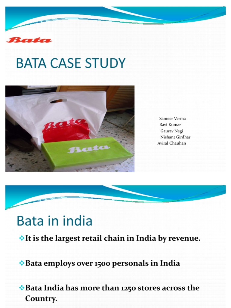 bata case study solution