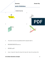 Answer Key - CK-12 Chapter 01 Basic Geometry Concepts PDF