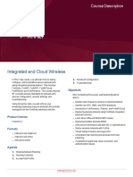Integrated and Cloud Wireless 6.2 Course Description-Online PDF