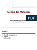 CDM - Aula - 5 - Tensão e Deformação