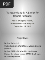 Download Tranexamic acid Journal Club by pbgregory SN47203043 doc pdf
