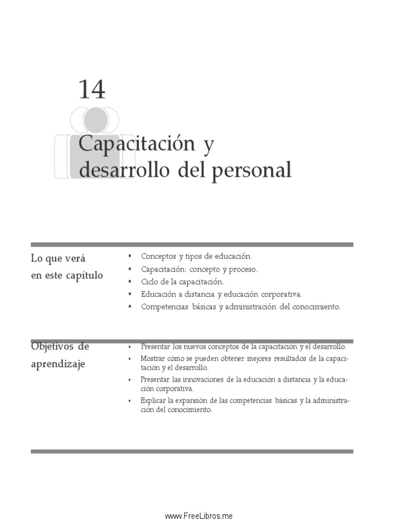 Capacitación y Desarrollo Del Personal | PDF | Evaluación | Aprendizaje