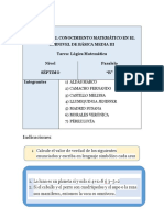 Tarea 6 Tautologías y Contradicciones