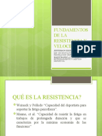 Fundamentos de La Resistencia y Velocidad