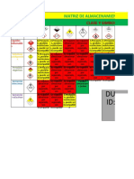 Matriz de Almacenamiento Quimico Mixto