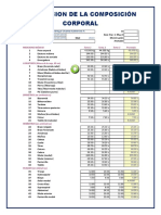 Evaluacion de La Composición Corporal