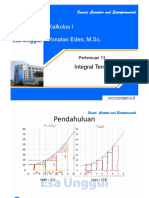 Kalkulus I: Integral Tentu