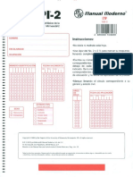 MMPI-2 Hoja de Respuestas PDF