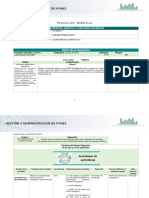 Planeación Didáctica U1 PDF