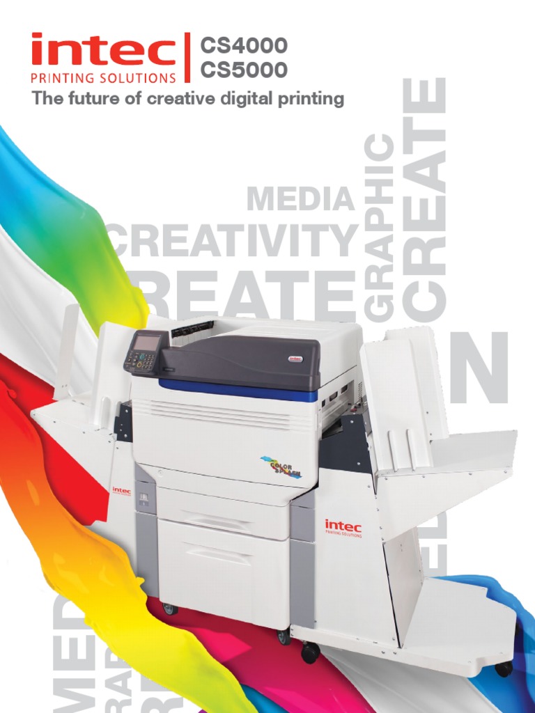 CS4 5000 Brochure 100414 Web Us | PDF | Printer (Computing) | 64 Bit ...