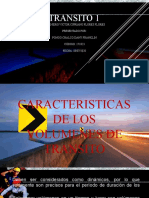 Caracteristicas de Los Volumenes de Transito