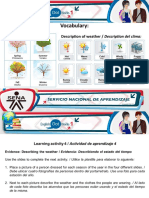 Vocabulary:: Description of Weather / Description Del Clima: Seasons / Estaciones