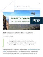 20 Best Lookouts in The Blue Mountains - Sydney Uncovered