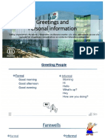 Greetings and Personal Information PDF